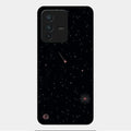 Celestial Design Glossy Metal Case Cover For Vivo V23 5G
