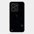 Celestial Design Glossy Metal Case Cover For Vivo V25 5G