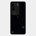 Celestial Design Glossy Metal Case Cover For Vivo V29 Pro 5G
