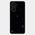 Celestial Design Glossy Metal Case Cover For Vivo V29E 5G
