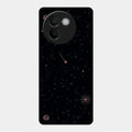 Celestial Design Glossy Metal Case Cover For Vivo V30E 5G
