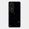 Celestial Design Glossy Metal Case Cover For Vivo V40 5G