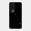 Celestial Design Glossy Metal Case Cover For Vivo V50 5G