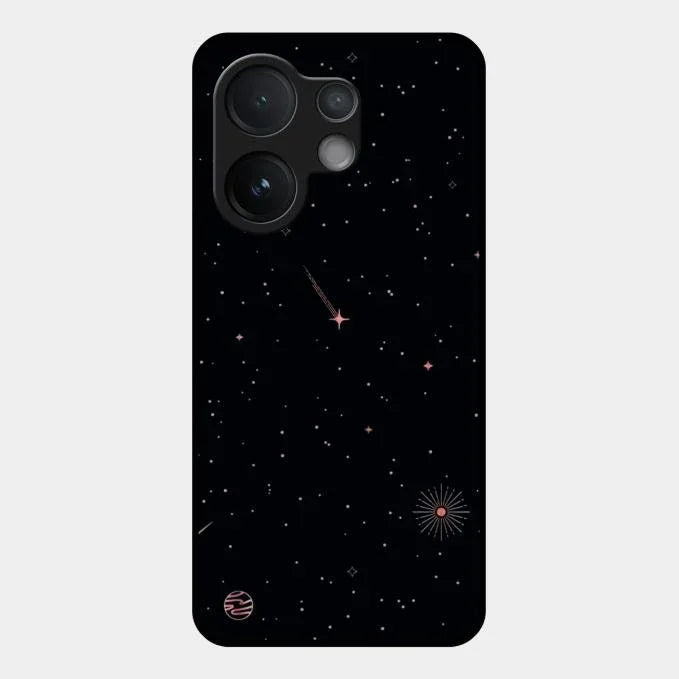 Celestial Design Glossy Metal Case Cover For Vivo V60 5G