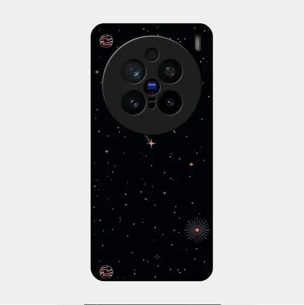 Celestial Design Glossy Metal Case Cover For Vivo X200 Pro 5G