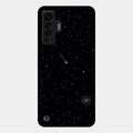 Celestial Design Glossy Metal Case Cover For Vivo X50 5G