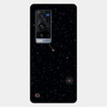 Celestial Design Glossy Metal Case Cover For Vivo X60 Pro Plus 5G