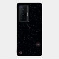Celestial Design Glossy Metal Case Cover For Vivo X70 Pro 5G