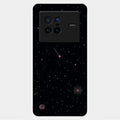 Celestial Design Glossy Metal Case Cover For Vivo X80 5G
