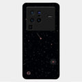 Celestial Design Glossy Metal Case Cover For Vivo X80 Pro 5G