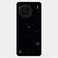 Celestial Design Glossy Metal Case Cover For Vivo X90 5G