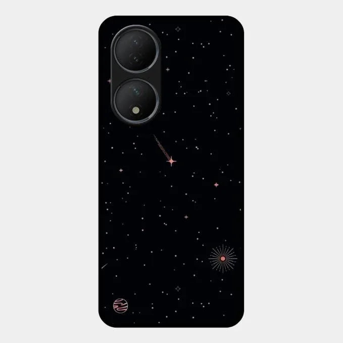 Celestial Design Glossy Metal Case Cover For Vivo Y100A 5G