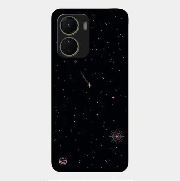 Celestial Design Glossy Metal Case Cover For Vivo Y16