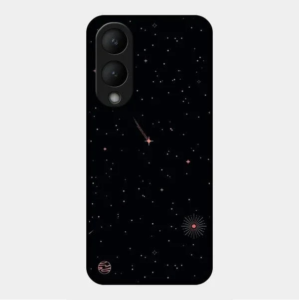 Celestial Design Glossy Metal Case Cover For Vivo Y17S