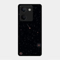 Celestial Design Glossy Metal Case Cover For Vivo Y200 Pro 5G