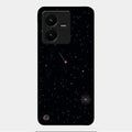 Celestial Design Glossy Metal Case Cover For Vivo Y22