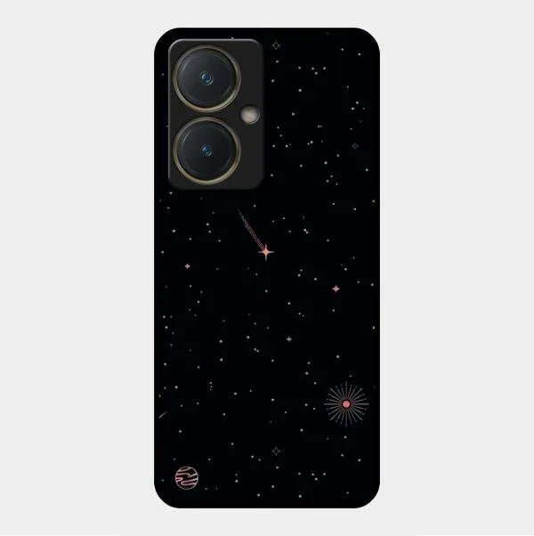 Celestial Design Glossy Metal Case Cover For Vivo Y27