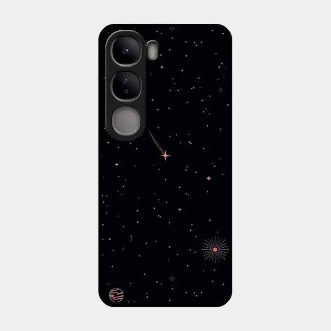 Celestial Design Glossy Metal Case Cover For Vivo Y300 5G