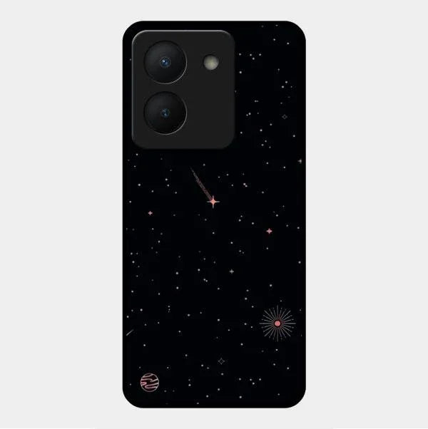 Celestial Design Glossy Metal Case Cover For Vivo Y36
