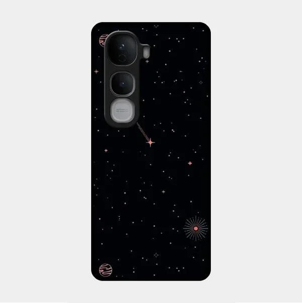 Celestial Design Glossy Metal Case Cover For Vivo Y400 Pro 5G