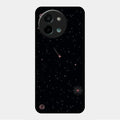 Celestial Design Glossy Metal Case Cover For Vivo Y58 5G