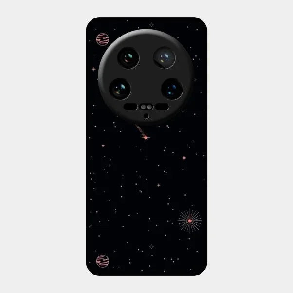 Celestial Design Glossy Metal Case Cover For Xiaomi 14 Ultra