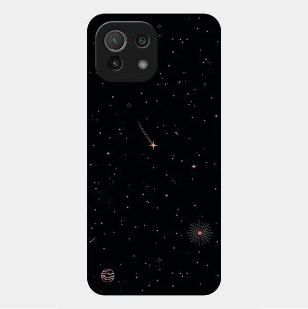 Celestial Design Glossy Metal Case Cover For Xiaomi Mi 11 Lite