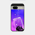 Celestial Design Glossy Metal Case Cover V2 For Google Pixel 8A 5G
