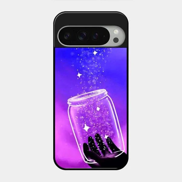 Celestial Design Glossy Metal Case Cover V2 For Google Pixel 9 Pro Xl