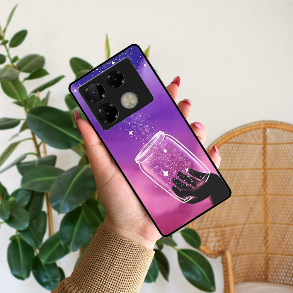 Celestial Design Glossy Metal Case Cover V2 For Infinix