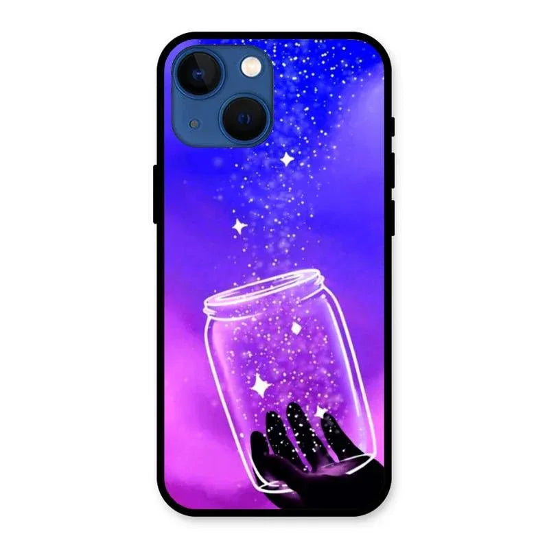 Celestial Design Glossy Metal Case Cover V2 For iPhone 13 mini
