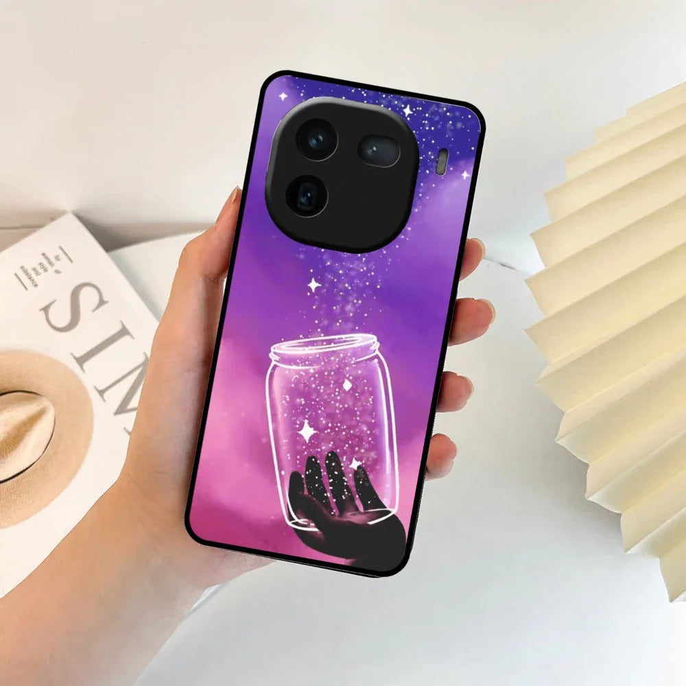 Celestial Design Glossy Metal Case Cover V2 For iQOO - ShopOnCliQ