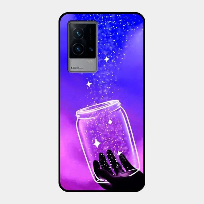 Celestial Design Glossy Metal Case Cover V2 For iQOO 9 5G