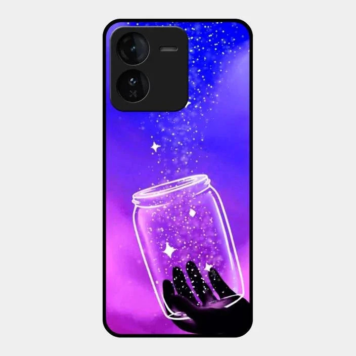 Celestial Design Glossy Metal Case Cover V2 For iQOO Z9 5G