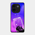 Celestial Design Glossy Metal Case Cover V2 For iQOO Z9S Pro 5G