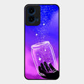 Celestial Design Glossy Metal Case Cover V2 For Motorola G45 5G