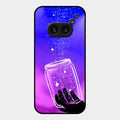 Celestial Design Glossy Metal Case Cover V2 For Nothing Phone 2A 5G