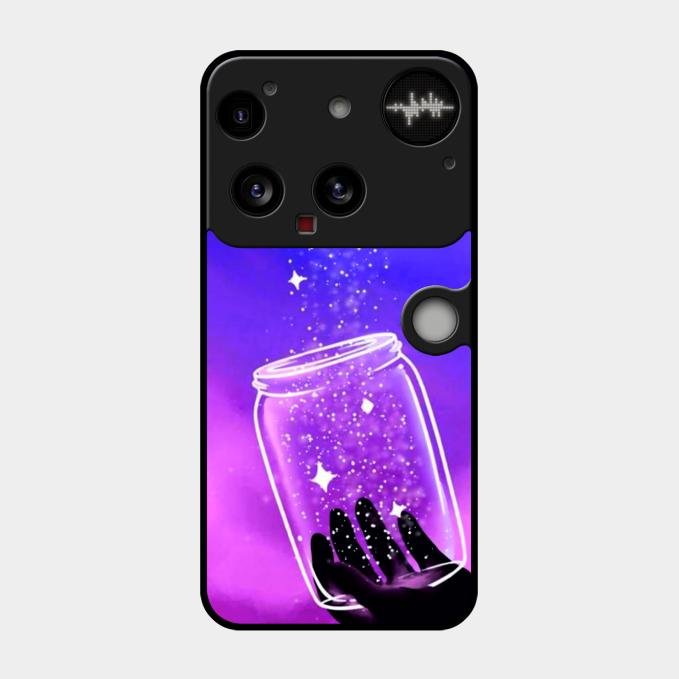 Celestial Design Glossy Metal Case Cover V2 For Nothing Phone 3 5G
