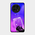 Celestial Design Glossy Metal Case Cover V2 For Oneplus 13R 5G