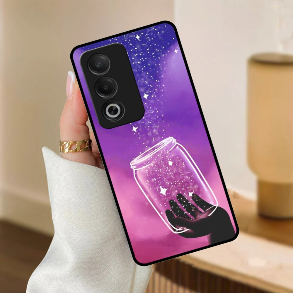 Celestial Design Glossy Metal Case Cover V2 For Oppo