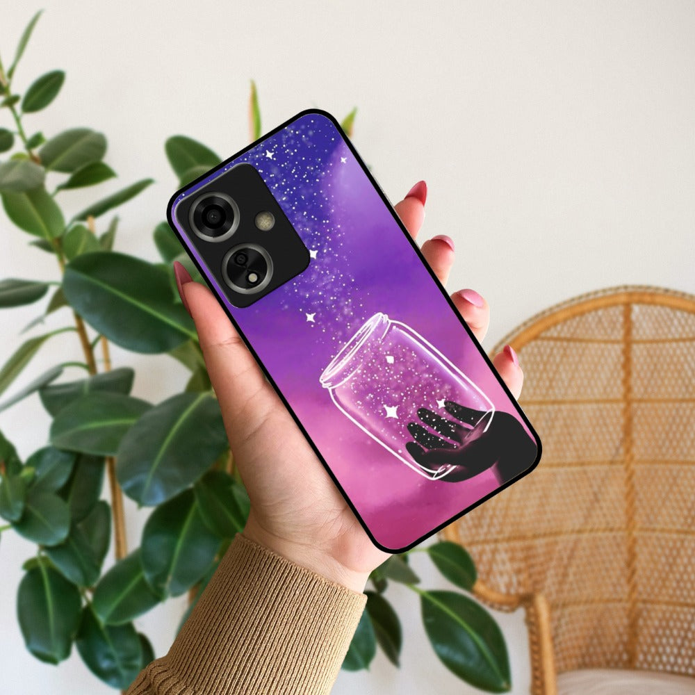 Celestial Design Glossy Metal Case Cover V2 For Oppo