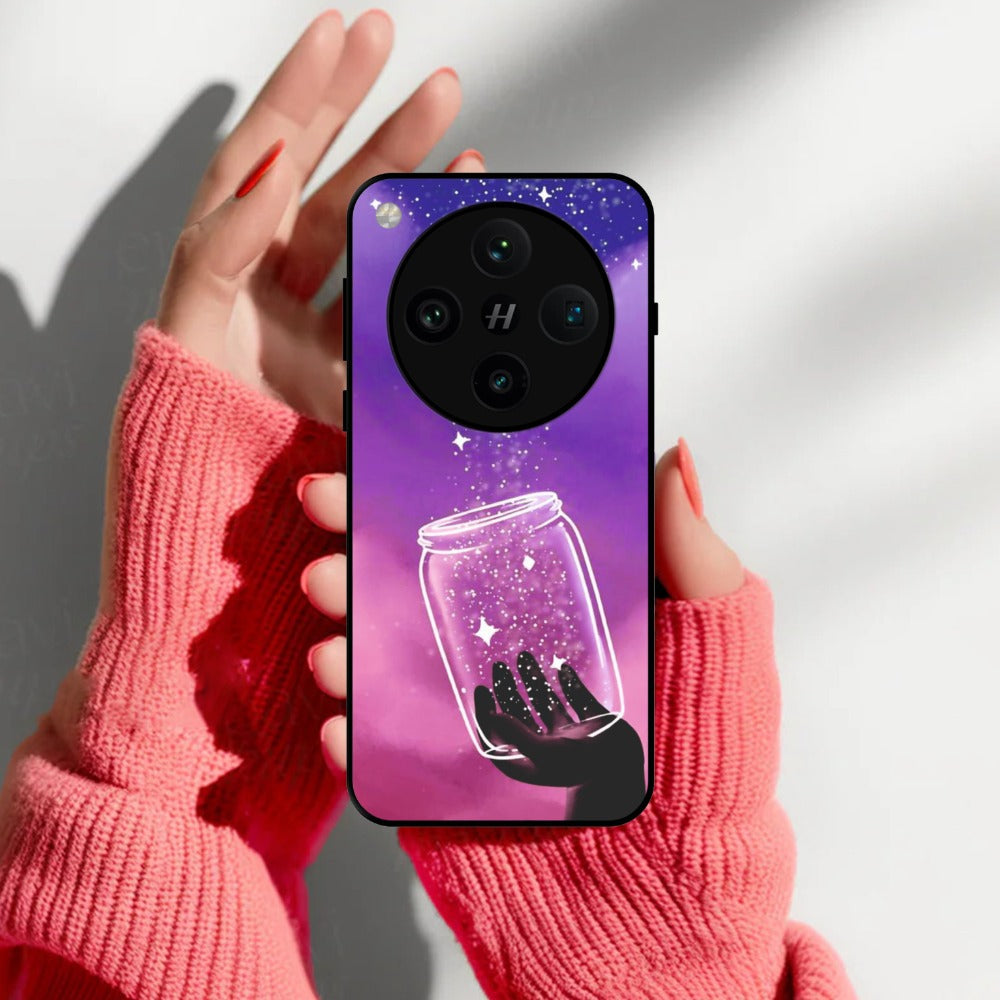 Celestial Design Glossy Metal Case Cover V2 For Oppo