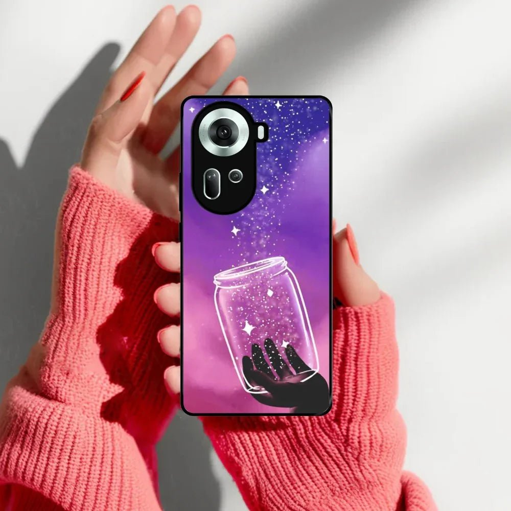 Celestial Design Glossy Metal Case Cover V2 For Oppo - ShopOnCliQ