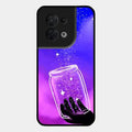 Celestial Design Glossy Metal Case Cover V2 For Oppo Reno 8 5G
