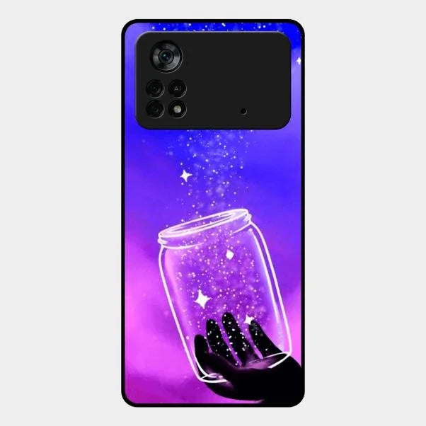 Celestial Design Glossy Metal Case Cover V2 For Poco X4 Pro 5G