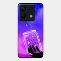 Celestial Design Glossy Metal Case Cover V2 For Redmi Note 13 Pro 5G