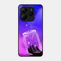 Celestial Design Glossy Metal Case Cover V2 For Redmi Note 14 Se 5G