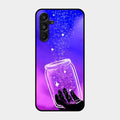 Celestial Design Glossy Metal Case Cover V2 For Samsung Galaxy A16 5G