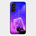 Celestial Design Glossy Metal Case Cover V2 For Samsung Galaxy A17 5G