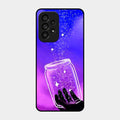 Celestial Design Glossy Metal Case Cover V2 For Samsung Galaxy A53 5G